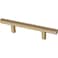Franklin Brass 5Pack Champagne Bronze Cabinet Handles 3 Inch Hole Center Modern Pulls for Drawers Kitchen Cabinet Door Dressers Solid Bar