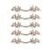 Fvstar 5pcs Antique Dresser Handles Farmhouse Kitchen Cabinet Pulls Vintage Drawer Pulls and Knobs European Pull for CabinetDresserDrawer 25 inch Hole Center