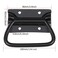 GLE2016 Stainless Steel Pull Handles for Toolbox Lifting Door Chest 4 Inch Pack of 2 Black