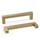 Goldenwarm 10 Pack Champagne Bronze Cabinet Pulls Gold Cabinet Handles 5 Inch Champagne Drawer Pulls Brushed Bronze Drawer Handles Kitchen Dresser Hardware T Bar Square Hardware for Dresser Bedroom