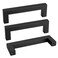 Goldenwarm 22 Pack 334 inch Black Square Bar Cabinet Pull Drawer Pulls Cabinet Handle Stainless Steel Modern Hardware for Kitchen and Bathroom Cabinets Cupboards
