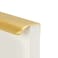 Goldenwarm goldenwarm 25 Pack 5 Inch Matte Gold Finger Pulls Cabinet Edge Pulls Brushed Brass Drawer Handles Edge Hardware for Kitchen Cupboard