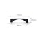 Goo-Ki GooKi 38 Modern Cabinet Pull Matte Black Drawer HandleDresser PullWardrobe Cabinet Hardware6 Packed 074