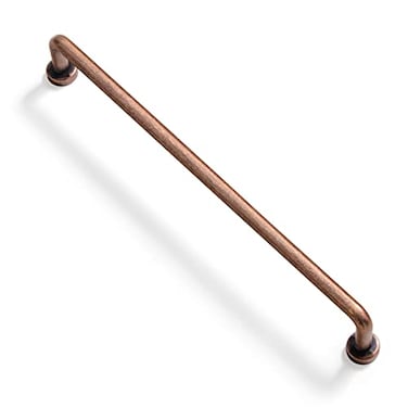 Goo-Ki GooKi 6 Pack 7 916 Center to Center Antique Copper Cabinet Bar Pulls Vintage Drawer Handles Closet Classic Retro Home Kitchen Improvement Hardware