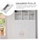 HAIWEN 2Pack Hidden Recessed Pull Handle Stainless Steel Square Flush Concealed Furniture Handle for Door Drawer Cupboard Cabinet Sliding Door XL