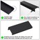 HANIHUA 10 Pack Black Cabinet Handles Modern Finger Edge Pulls for Cabinets 315inch80mm Length Finger Drawer Pulls Kitchen Drawer Tabs Pull Concealed Tab Handle Matte Black Aluminum