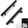 HBL' HBL 10 Pack 3 Inch Center to Center Matte Black Cabinet Pulls Kitchen Cabinet HandlesMade of Stainless SteelIdeal for CabinetDrawerCupboard and Wardrobe