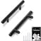 HBL' HBL 10 Pack 3 Inch Center to Center Matte Black Cabinet Pulls Kitchen Cabinet HandlesMade of Stainless SteelIdeal for CabinetDrawerCupboard and Wardrobe