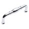 Hickory Hardware 1 Pack Solid Core Kitchen Cabinet Pulls Luxury Cabinet Handles Hardware for Doors Dresser Drawers 3 Inch Hole Center Chrome Williamsburg Collection