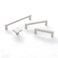 Hickory Hardware 1 Pack Solid Core Kitchen Cabinet Pulls Luxury Cabinet Handles Hardware for Doors Dresser Drawers 334 Inch 96mm Hole Center Stainless Steel Skylight Collection