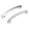 Hickory Hardware 1 Pack Solid Core Kitchen Cabinet Pulls Luxury Cabinet Handles Hardware for Doors Dresser Drawers 5116 Inch 128mm Hole Center Stainless Steel American Diner Collection