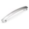 Hickory Hardware 1 Pack Solid Core Kitchen Cabinet Pulls Luxury Cabinet Handles Hardware for Doors Dresser Drawers 5116 Inch 128mm Hole Center Stainless Steel American Diner Collection