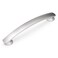 Hickory Hardware 1 Pack Solid Core Kitchen Cabinet Pulls Luxury Cabinet Handles Hardware for Doors Dresser Drawers 5116 Inch 128mm Hole Center Stainless Steel American Diner Collection