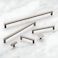 Hickory Hardware Solid Core Kitchen Cabinet Pulls Luxury Cabinet Handles Hardware for Doors Dresser Drawers 5116 Inch 128mm Hole Center Polished Nickel Skylight Collection Pack of 1