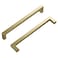 Hickory Hardware Solid Core Kitchen Cabinet Pulls Luxury Cabinet Handles Hardware for Doors Dresser Drawers 6516 Inch 160mm Hole Center Elusive Golden Nickel Skylight CollectionPack of 1