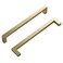 Hickory Hardware Solid Core Kitchen Cabinet Pulls Luxury Cabinet Handles Hardware for Doors Dresser Drawers 6516 Inch 160mm Hole Center Elusive Golden Nickel Skylight CollectionPack of 1