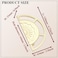 HIZEFSOO 2PCS Metal Half Moon Pull Handle Zinc Alloy Cabinet Pull for Living Room Golden Office Drawer Handle Retro Home Closet Pulls Curved Semicircle Indoor Double Holes Furniture Handles