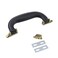 HNGSON Plastic Pull Handles Luggage Handle Pulls Box Pull Handle Grip Replacement with Zinc Alloy Base BrownBronze Include Screws