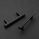 Home Expert 10 Pack 212 Inch Black Cabinet Handles Matte Black Cabinet Pulls Black Dresser Drawer Pulls Stainless Steel Kitchen Cabinet Handles Matte Black 4 Inch Overall Length