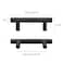 Home Expert 10 Pack 212 Inch Black Cabinet Handles Matte Black Cabinet Pulls Black Dresser Drawer Pulls Stainless Steel Kitchen Cabinet Handles Matte Black 4 Inch Overall Length