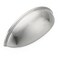 Home Expert 3 Inch Drawer Pulls Cup Pulls Kitchen Cabinet Handles Hardware for Cupboard 6 Pack Silver