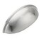 Home Expert 3 Inch Drawer Pulls Cup Pulls Kitchen Cabinet Handles Hardware for Cupboard 6 Pack Silver