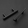 Home Expert 5 Pack 212 Inch Black Cabinet Handles Matte Finish Drawer Pulls Stainless Steel Kitchen Cabinet Handles 4 Inch Overall Length