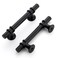 Home Expert Cabinet Handles Black Cabinet Pulls 25 Pack 3 Inch Hole Center
