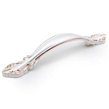 JETLAND Jetland Cabinet Hardware Handle Pull 5Pack Silver Gold 212 64mm Hole Centers PW8803J64