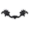 JETLAND Jetland French Provincial Drawer Pulls 4Pack Flat Black 4 Hole Centers Vintage Shabby Chic Pulls for Dresser Nightstand Cabinet PW16180102