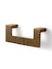 JIASENBAO 2 Pack Antique Brass Cabinet Pulls 3 Hole Center Vintage Drawer Pulls Bathroom Dresser Handles Hardware Couple Zinc Alloy