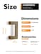 JIASENBAO 2 Pack Antique Brass Cabinet Pulls 3 Hole Center Vintage Drawer Pulls Bathroom Dresser Handles Hardware Couple Zinc Alloy