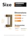 JIASENBAO 2 Pack Antique Brass Cabinet Pulls 3 Hole Center Vintage Drawer Pulls Bathroom Dresser Handles Hardware Couple Zinc Alloy