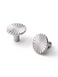 JIASENBAO 2 Pack Brushed Nickel Cabinet Knobs Satin Nickel Flat Drawer Pulls Kitchen Cupboard Bathroom Dresser Cabinet Hardware Handles Zinc Alloy