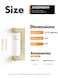 JIASENBAO 2 Pack Gold Cabinet Pulls 334 Hole Center Brushed Brass Drawer Pulls Bathroom Dresser Handles Hardware Couple Zinc Alloy