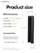 JIASENBAO 5 Pack Adhesive Cabinet Handles Black 512 LengthCover 5 Hole Center Finger Pulls Stick on Cabinet Pulls Decorative Kitchen Drawer Dresser Cupboard Bathroom Vanity Cabinet Hardware