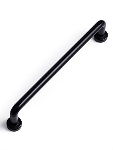 JIASENBAO Black Cabinet Bar Pulls 5 Hole Center 2 Pack Classic Modern Matte Drawer Handles Kitchen Cupboard Bathroom Dresser Cabinet Hardware