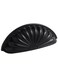 JIASENBAO Black Cabinet Cup Pulls 3 Hole Center 5 Pack Matte Drawer Pulls Kitchen Hardware Cabinet Handles Dresser Handles Knobs