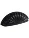 JIASENBAO Black Cabinet Cup Pulls 3 Hole Center 5 Pack Matte Drawer Pulls Kitchen Hardware Cabinet Handles Dresser Handles Knobs
