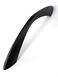 JIASENBAO Black Cabinet Pulls 334 Inch Arch Twisted Matte Black Handles Drawer Kitchen Cupboard Bathroom Dresser Cabinet Hardware Zinc Alloy 5 Pack