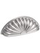 JIASENBAO Brushed Nickel Cabinet Cup Pulls 3 Hole Center 2 Pack Silver Drawer Pulls Kitchen Hardware Cabinet Handles Dresser Handles Knobs