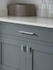 JIASENBAO Brushed Nickel Cabinet Pulls 5 Hole Center 10 Pack Hammered Silver Cabinet Handles Decorative Kitchen Drawer Dresser Cupboard Bathroom Vanity Cabinet Hardware Rhombus