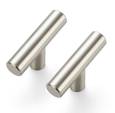 JOY DECOR 10 Pack Cabinet Knobs Brushed Nickel Cabinet Handles 2in Kitchen Cabient Knobs Single Hole Drawer Knobs for Dresser Drawers