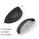 khtumeware 10 Pack 212 Drawer Pulls Matte Black Cabinet Cup Pulls Kitchen Hardware Cabinet Handles Drawer Handles Knobs 25 inch Hole Center