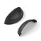 khtumeware 10 Pack 212 Drawer Pulls Matte Black Cabinet Cup Pulls Kitchen Hardware Cabinet Handles Drawer Handles Knobs 25 inch Hole Center