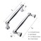 khtumeware 10 Pack 3 Inch76mm Vibrant Polished Chrome Cabinet pulls Kitchen Cabinet Handles Kitchen Cabinet Hardware for Cupboard Drawer Handles Dresser Pulls