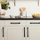 khtumeware 10 Pack 334 Inch Hole Center Oil Rubbed Bronze Cabinet Pulls Heavy Duty Solid Cabinet Handles cabinets Dressers Kitchens Handles Bathroom cabinets