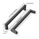 khtumeware 10 Pack 6 inch Center to Center Solid Black Cabinet Pulls Square Bar Drawer Handles Cabinet Handles Matte Black Drawer Pulls Kitchen Cabinet Hardware