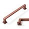 khtumeware 10 Pack 614 Inch Hole Center Antique Copper Cabinet Pulls Vintage Drawer Handles Solid Hardware Aged Kitchen Cupboard Handles
