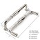 khtumeware 10 Pack 614 Inch160mm Polished Nickel Cabinet Pulls Drawer Pulls Kitchen Cabinet Hardware Pulls for Dresser Drawers